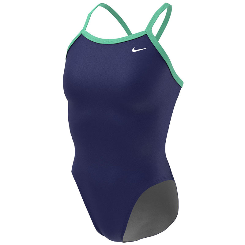 Nike - Swim Women's Solid Racerback One Piece (Washed Teal)