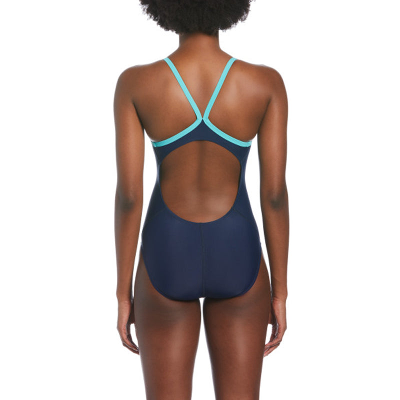 Nike - Swim Women's Solid Racerback One Piece (Washed Teal)