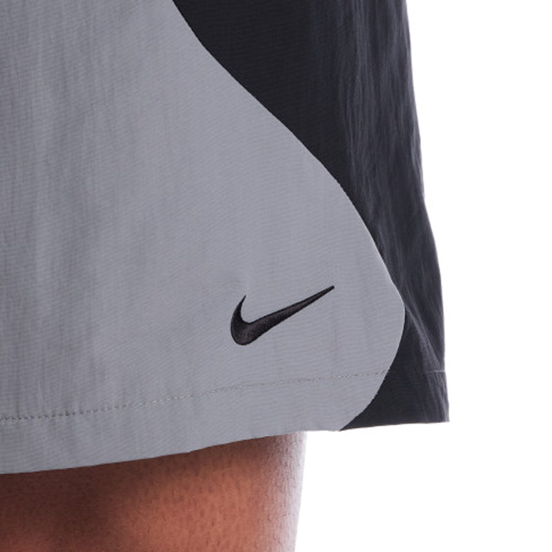 Nike - Swim Zip Color Block Men's 7" Brief-Lined Volley Short (Black)