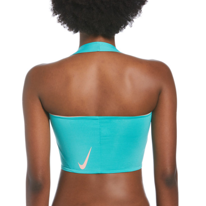 Nike - Women's Color Block 3 In 1 Bikini Top (Washed Teal)