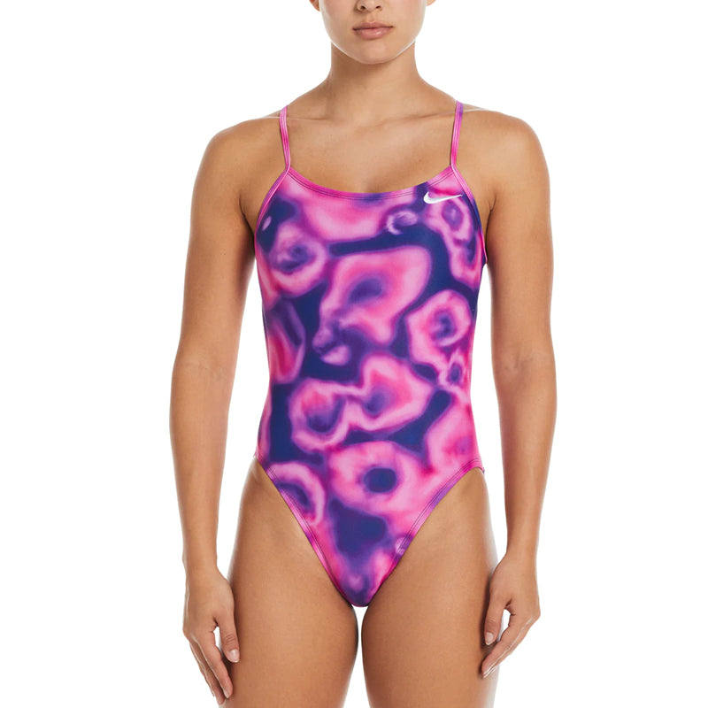 Nike - Women's Digi Haze Cutout One Piece (Fierce Pink)