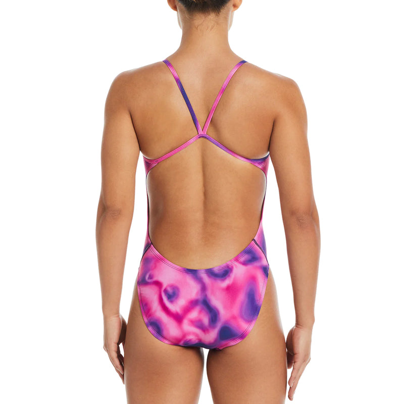 Nike - Women's Digi Haze Cutout One Piece (Fierce Pink)