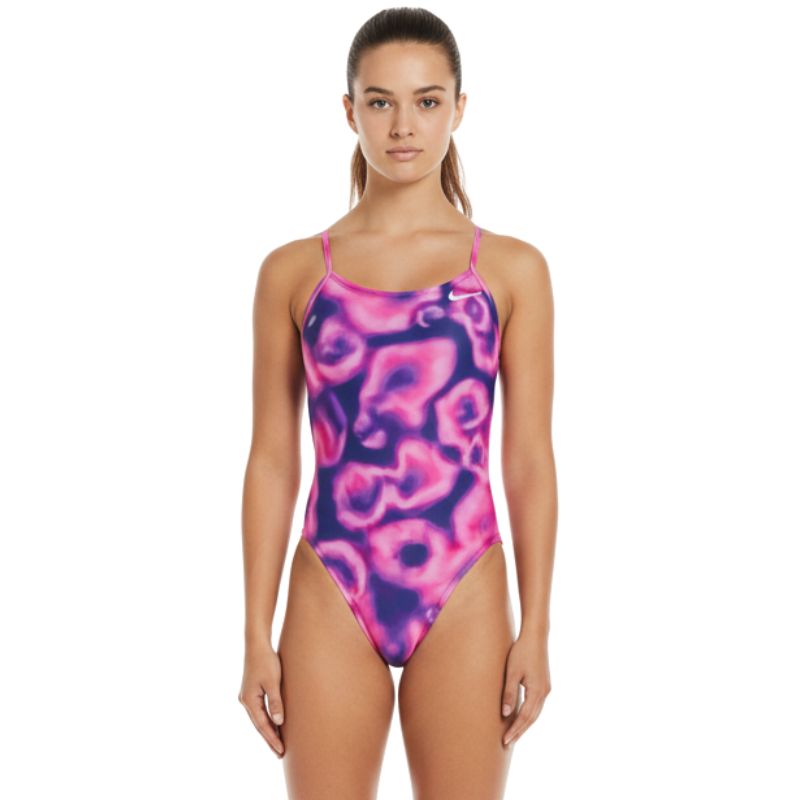 Nike - Women's Digi Haze Cutout One Piece (Fierce Pink)