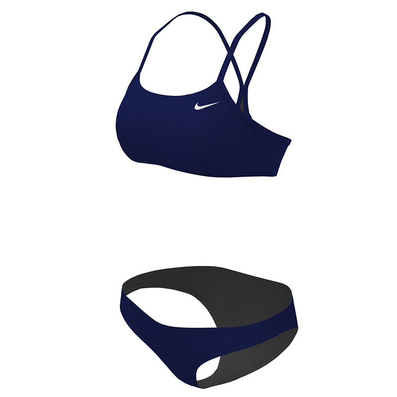 Nike - Women's Essential Racerback Bikini Set (Midnight Navy)