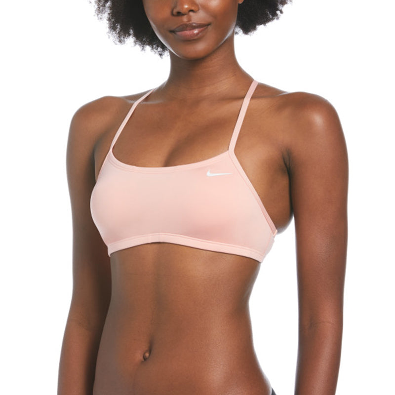 Nike - Women's Essential Racerback Bikini Top (Bleached Coral)