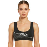 Nike - Women's Grid Scoop Neck Bikini Top (Black)