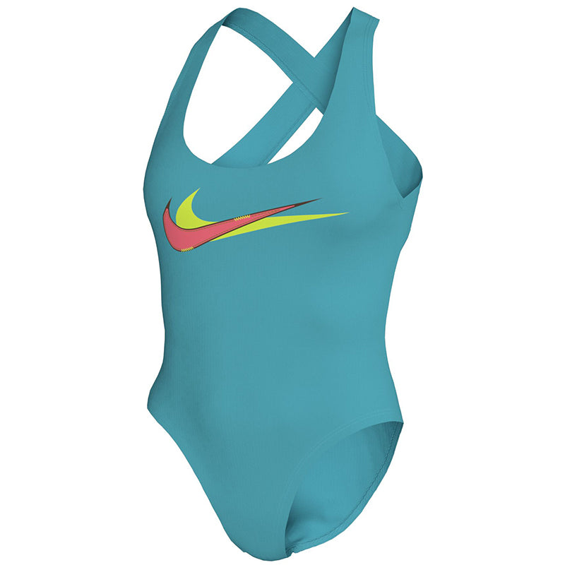 Nike - Women's Multi Logo Crossback One Piece (Dusty Cactus)