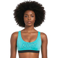 Nike - Women's Multi Logo Scoop Neck Bikini Top (Washed Teal)