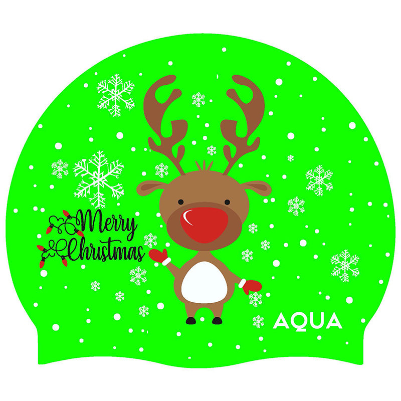 Reindeer Hello - Christmas Swim Hat