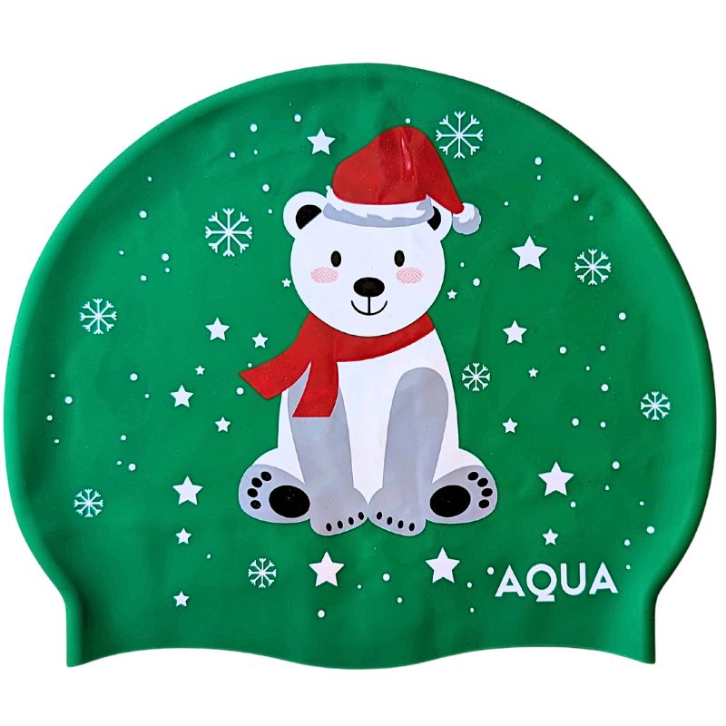 Snow Bear - Christmas Swim Hat