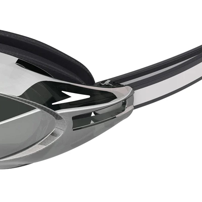 Speedo - Adults Vanquisher 3.0 Mirror Goggles - Black/Smoke