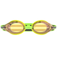 Speedo - Adults Vanquisher 3.0 Mirrored Goggle - Yellow/Grey/Ablaze