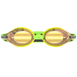 Speedo - Adults Vanquisher 3.0 Mirrored Goggle - Yellow/Grey/Ablaze