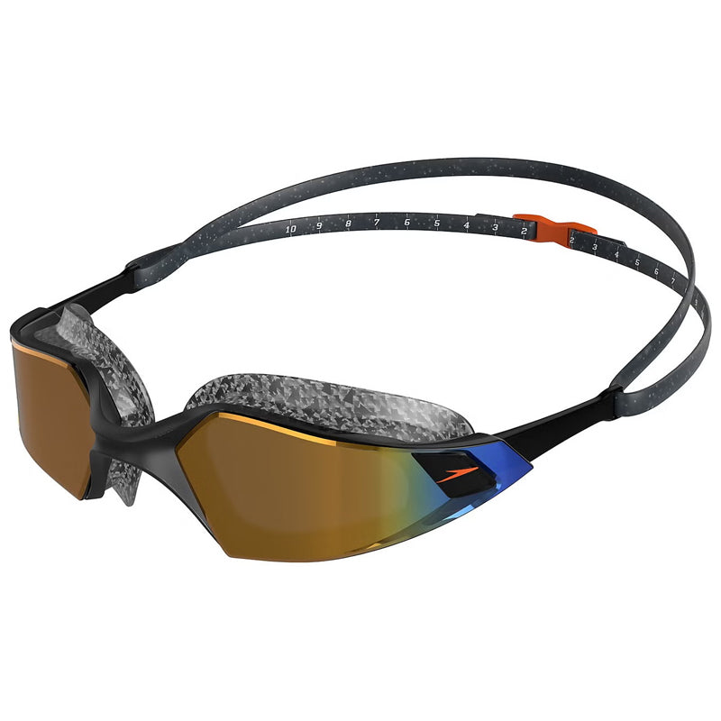 Speedo - Aquapulse Pro Mirror Goggles - Black/Gold