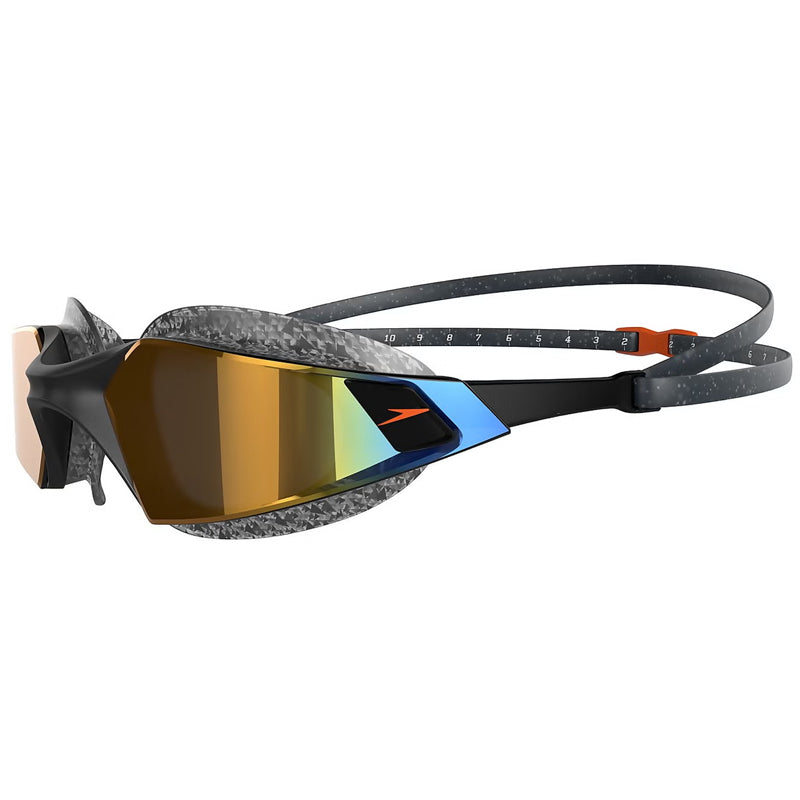 Speedo - Aquapulse Pro Mirror Goggles - Black/Gold
