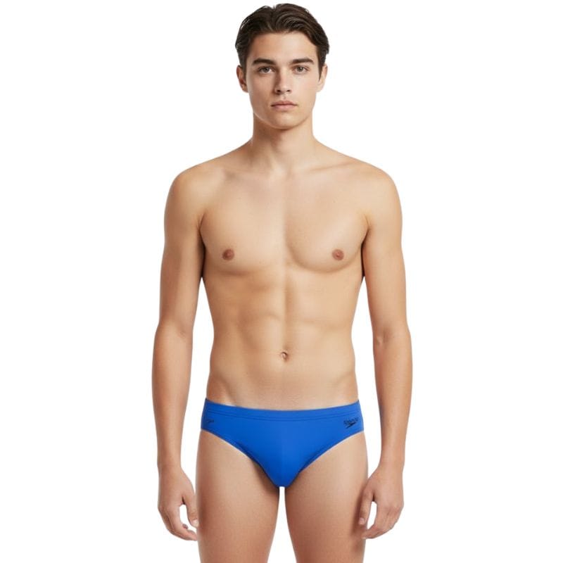Speedo - Boys' 6.5cm Logo Brief - Blue