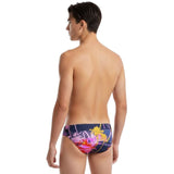 Speedo - Boys' Club Training 6.5cm Printed Brief - Black/Pink