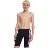 Speedo - Boys Digital AllOver Panel Jammer - Black/Ginger