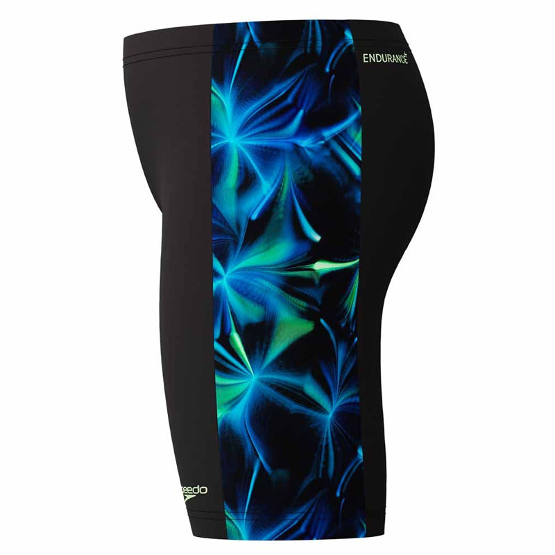 Speedo - Boys' Digital Panel Jammer - Anthracite/Pale Clover