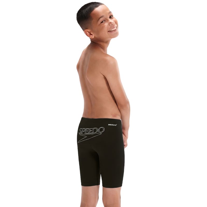 Speedo - Boys Endurance+ Logo Jammer - Anthracite