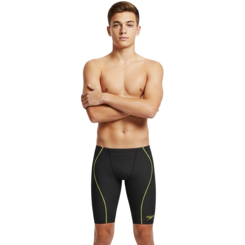 Speedo - Boy's Fastskin HyperSpark Solid Jammer - Black