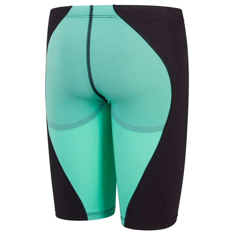 Speedo - Boys' Fastskin LZR Ignite Jammer - Black/Green