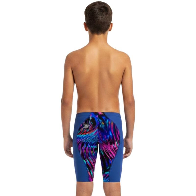 Speedo - Boys' Fastskin LZR Ignite Jammer - Blue/Pink