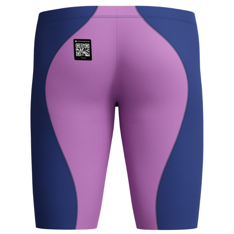 Speedo - Boys Fastskin LZR Ignite Jammer - Noble Navy/Neon Jelly
