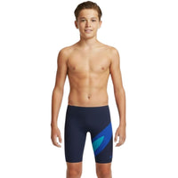 Speedo - Boys' Hyperboom Jammer - Peacoat/Deep Sapphire
