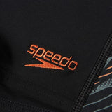 Speedo - Boys' HyperBoom Panel Aquashort - Black/Green