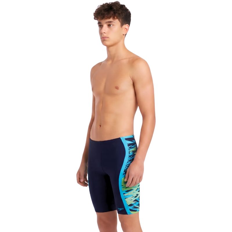 Speedo - Boys HyperBoom Splice Jammer - Anthracite/Hyper Teal