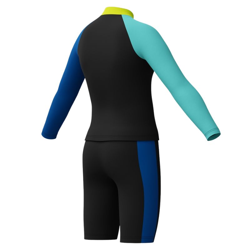 Speedo - Boys' Learn to Swim Colourblock Top & Jammer Set - Black