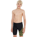 Speedo - Boys Medley Logo Jammer - Hyper Yellow