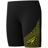 Speedo - Boys Medley Logo Jammer - Hyper Yellow