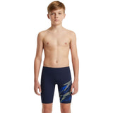 Speedo - Boys' Medley Logo Jammer - Peacoat/Deep Sapphire