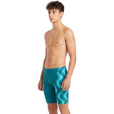 Speedo - Boys Printed V-Cut Jammer - Hyper Teal