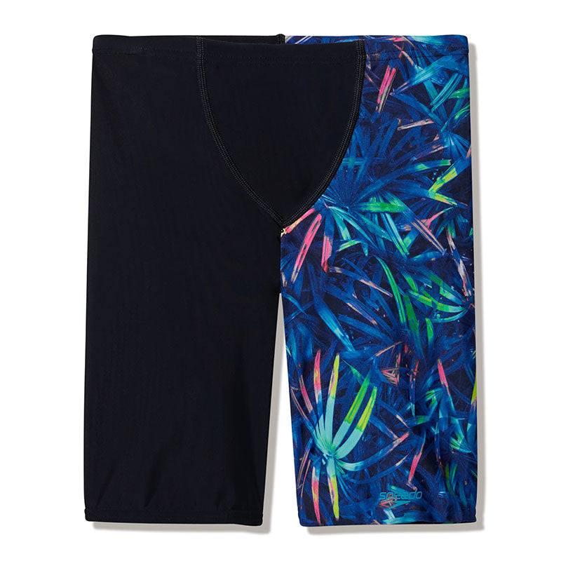 Speedo - Boys Printed V-Cut Jammer - Peacoat
