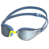 Speedo - Fastskin Hyper Elite Mirror Adult Goggles - Blue/Night/Silver