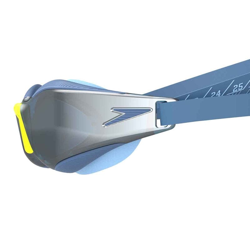 Speedo - Fastskin Hyper Elite Mirror Adult Goggles - Blue/Night/Silver