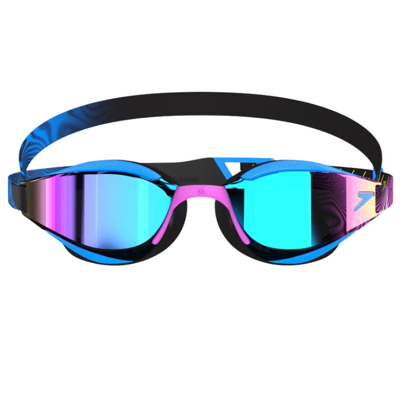 Speedo - Fastskin Hyper Elite Mirror Adult Goggles - Mayan Blue/Smoke/Tropical Horizon