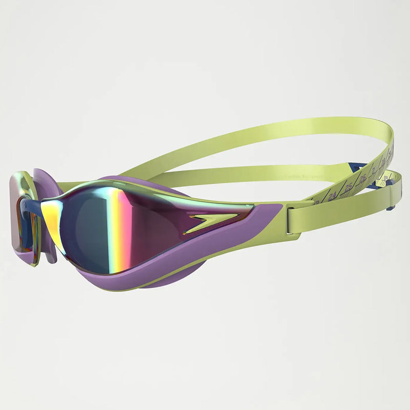 Speedo - Fastskin Pure Focus Mirror Goggle - Green/Purple