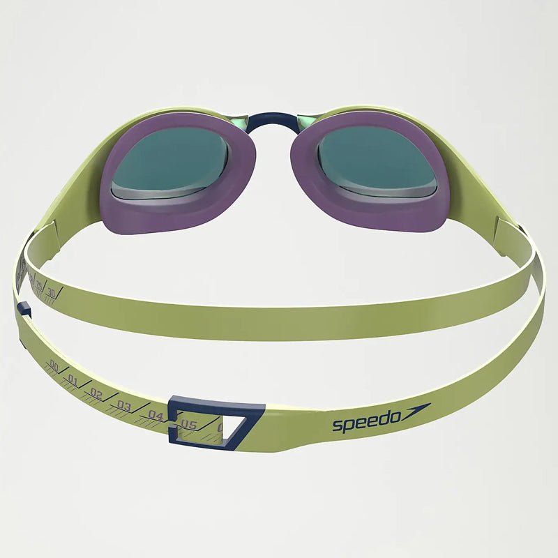 Speedo - Fastskin Pure Focus Mirror Goggle - Green/Purple