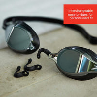 Speedo - Fastskin Speedsocket 2 Mirror Goggles - Black/Silver