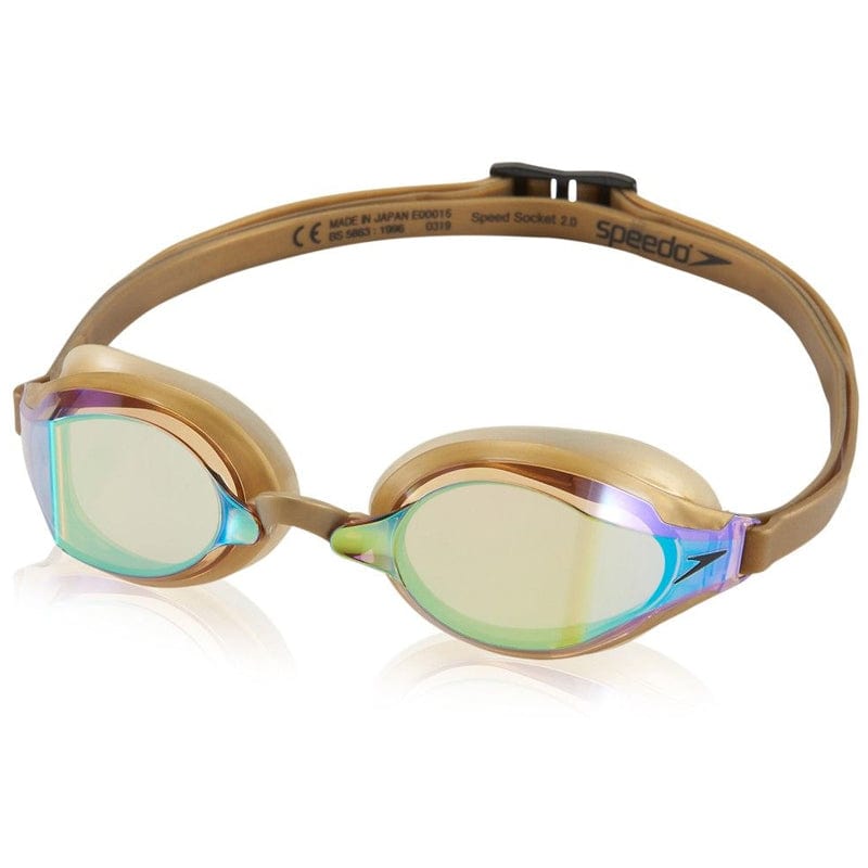 Speedo - Fastskin Speedsocket 2 Mirror Goggles - Gold