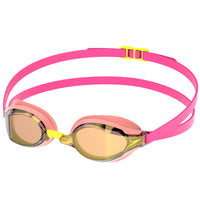 Speedo - Fastskin Speedsocket 2 Mirror Goggles - Neon Melon/Vermillion/Gold Mirror