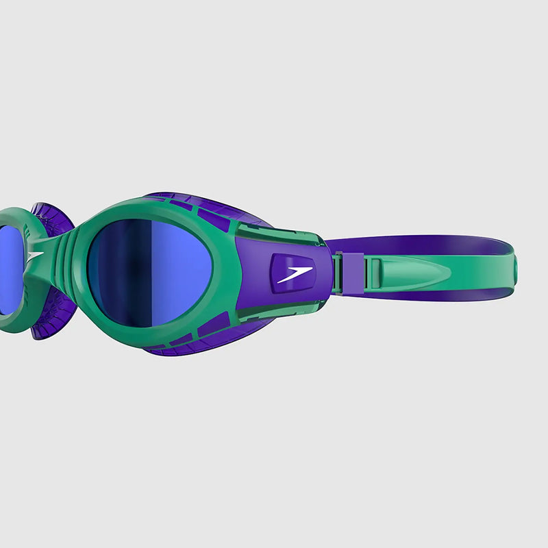Speedo - Futura Biofuse Flexiseal Mirror Junior Goggles - Purple/Green
