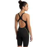 Speedo - Girl's Fastskin HyperSpark Solid Openback Kneeskin - Black