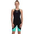 Speedo - Girls' Fastskin LZR Ignite Kneeskin - Black/Green