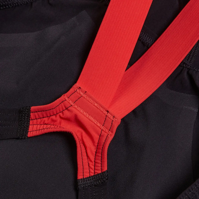 Speedo - Girls' Fastskin LZR Ignite Kneeskin - Black/Red