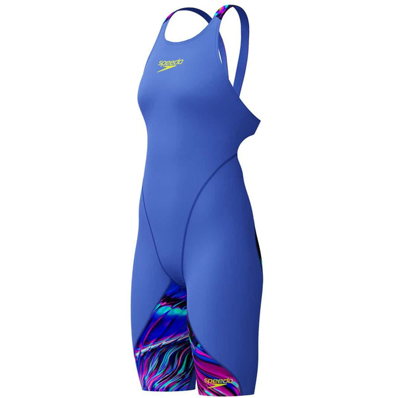 Speedo - Girls' Fastskin LZR Ignite Kneeskin - Blue/Multi